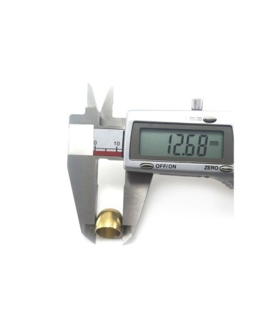12mm Huni Boncuk Kapak - Boncuk Şapkası - Gold - 10 Adet