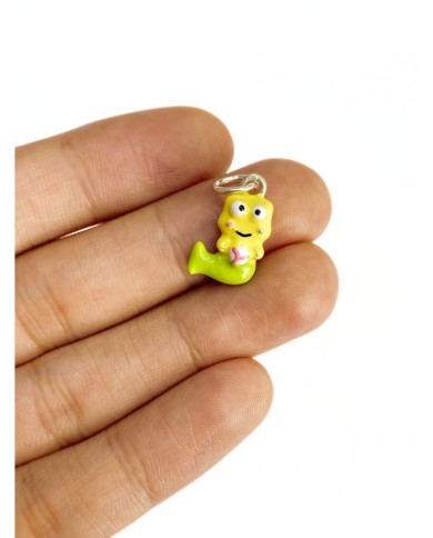 Pirinç Zirkon Mineli Deniz Kızı Kolye Bileklik Ucu Charm 1 Adet