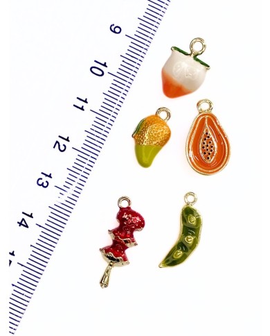 Pirinç Zirkon Mineli Yılbaşı Figürlü Kolye Bileklik Ucu Charm 1 Adet