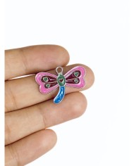 Pirinç Zirkon Mineli Yusufcuk Kolye Bileklik Ucu Charm 1 Adet