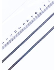 Çelik İtalyan Zincir Kolye Bileklik Nikel Renk 4x1mm - 1m