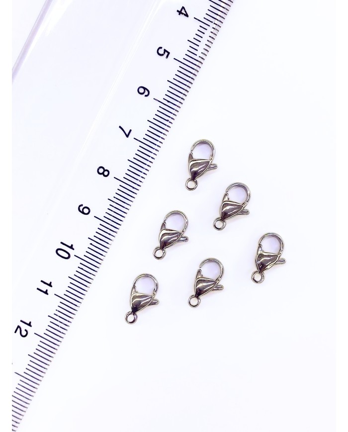 Çelik Papağan Klips 502 Nikel 7x12mm - 10 Adet