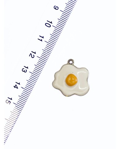 Pirinç Zirkon Mineli Yumurta Kolye Bileklik Ucu Charm 1 Adet