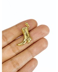 Pirinç Zirkon Taşlı Çizme Kolye Bileklik Ucu Charm 1 Adet