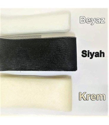 50 ADET - YUMUŞAK GREN - 1,5 CM - Siyah