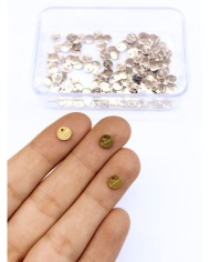 Çelik Halka Ara Aparat Sarı 6x6mm - 1 Adet