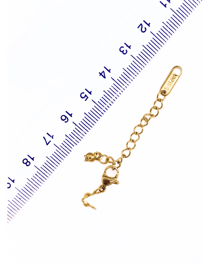 Çelik Uzatmalı Midye Kapama Orjinallik Aparatlı Sarı - 3x6mm