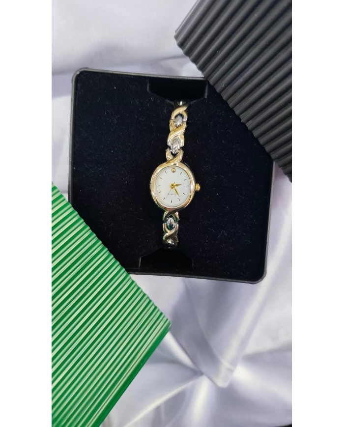 Model Yuvarlak Tasarım Çelik Kasa Kol Saati - Metal Kordon