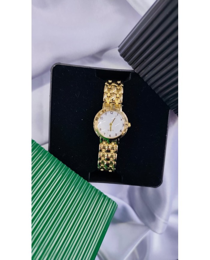 Model Yuvarlak Tasarım Çelik Kasa Kol Saati - Metal Kordon