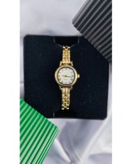 Model Yuvarlak Tasarım Çelik Kasa Kol Saati - Metal Kordon