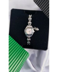 Model Kare Tasarım Çelik Kasa Kol Saati - Metal Kordon