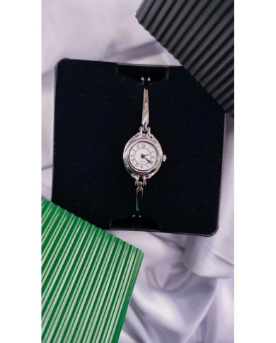 Model Yuvarlak Tasarım Çelik Kasa Kol Saati - Metal Kordon