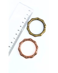 Yaylı Kanca Anahtarlık Çanta Askı Aparatı Köşeli Bakır 42x42mm - 1 Adet