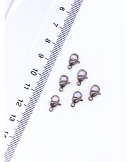 Çelik Papağan Klips 501 Nikel 7x10mm - 50 Adet