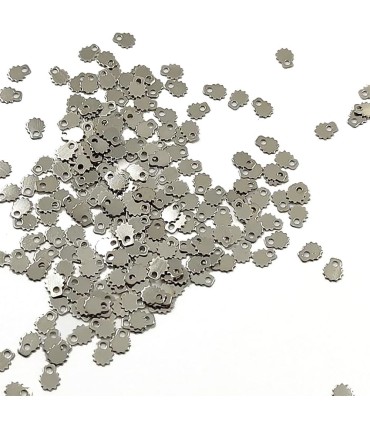 Pleksi, Takı ve Bijuteri Pulları Gumus 4x5mm M266 -500gr