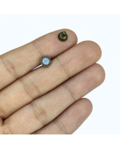 Mıknatıslı Küçük Top Kolye Bileklik Kilidi Kapama Bakır - 1 Adet