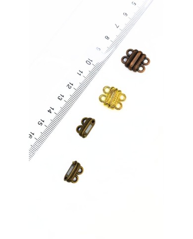 Mıknatıslı Halkalı Kolye Bileklik Kilidi Kapama Antik Yeşil - 1 Adet