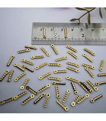 Pleksi,Bijuteri ve Oyalık Pullar gold 2x12mm M 325 -250gr