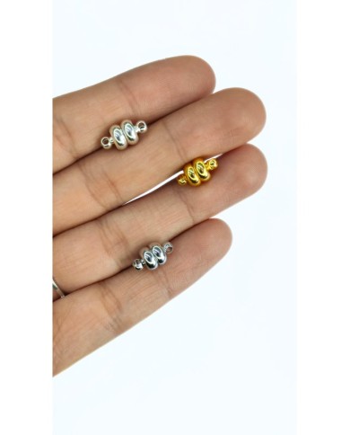 Mıknatıslı Yuvarlak Kolye Bileklik Kilidi Kapama Sarı - 1 Adet