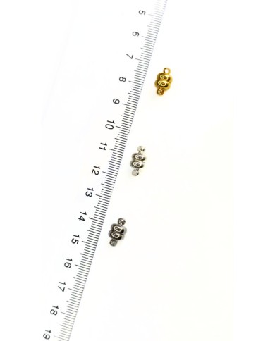 Mıknatıslı Yuvarlak Kolye Bileklik Kilidi Kapama Sarı - 1 Adet