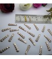 Pleksi,Bijuteri ve Oyalık Pullar  Rose 5x18mm M 351 -250gr