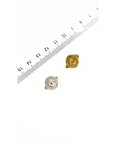 Mıknatıslı Top Kolye Bileklik Kilidi Kapama Sarı - 1 Adet