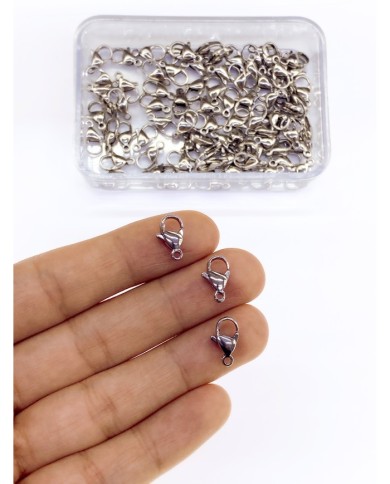 Çelik Papağan Klips 502 Nikel 7x12mm - 50 Adet