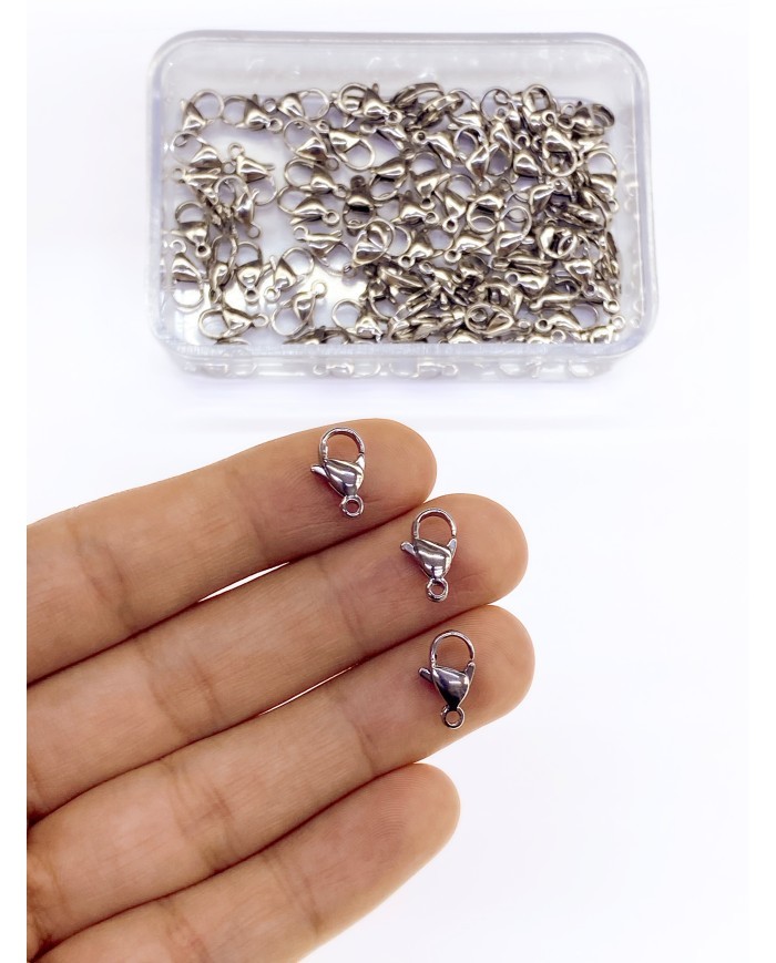 Çelik Papağan Klips 502 Nikel 7x12mm - 100 Adet