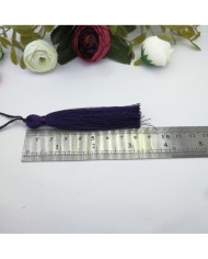 10 Adet - 7-8 cm İpek Püskül - lacivert