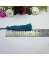 50 Adet - 7-8 cm İpek Püskül - turkuaz