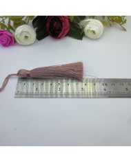 50 Adet - 7-8 cm İpek Püskül - Gül Kurusu