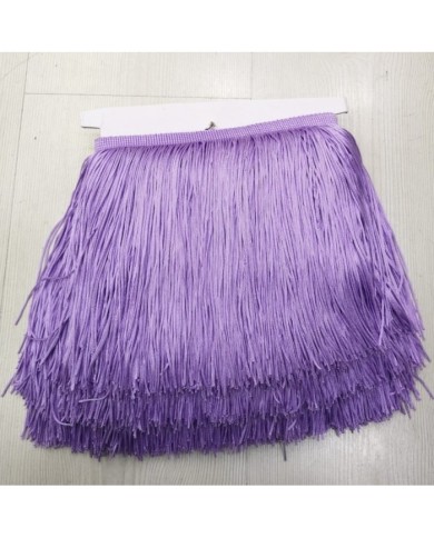 10 Metre - İp Saçak 20 cm - Lila