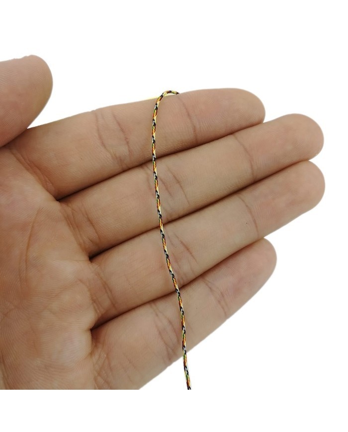 Paraşüt İpi 0.8 mm Etnik Desen Karışık -100 MT