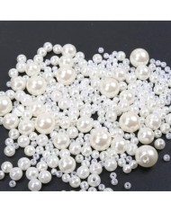 Plastik Lüks Inciler 8 mm 250 gr