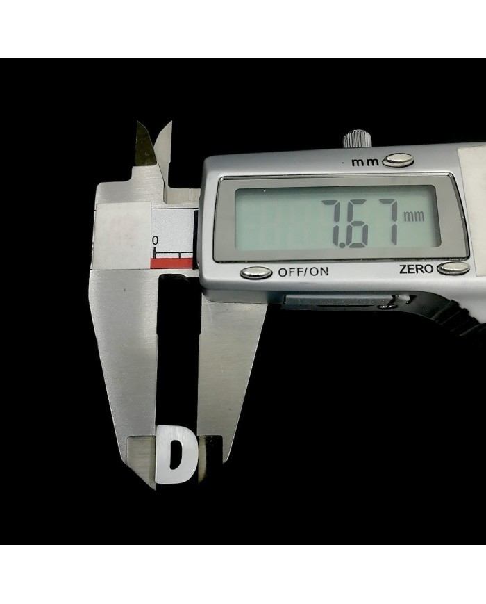 Doğal sedef taş Kolye Küpe Ucu - D HARF