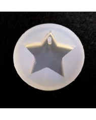 Reçine Epoksi Kalıp-delikli Yıldız - E8