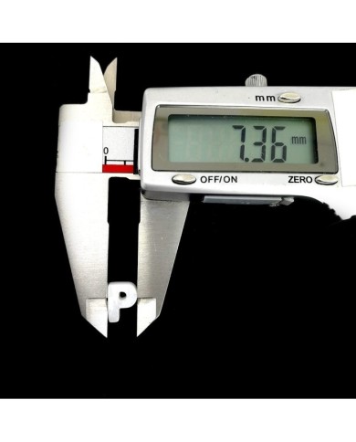 Doğal sedef taş Kolye Küpe Ucu - P HARF