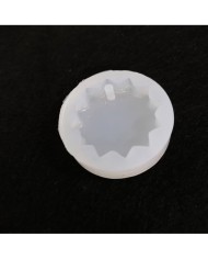 Güneş Kolye Reçine Epoksi Kalıp-delikli - E23