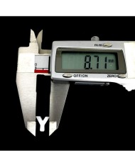 Doğal sedef taş Kolye Küpe Ucu - Y HARF