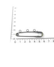10 adet - İskoç İğnesi - 8cm