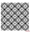 Home Decor Midi Stencil 22*22 cm hdm-86