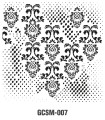 GRUNGE STENCIL MİNİ GCSM-007 25X25