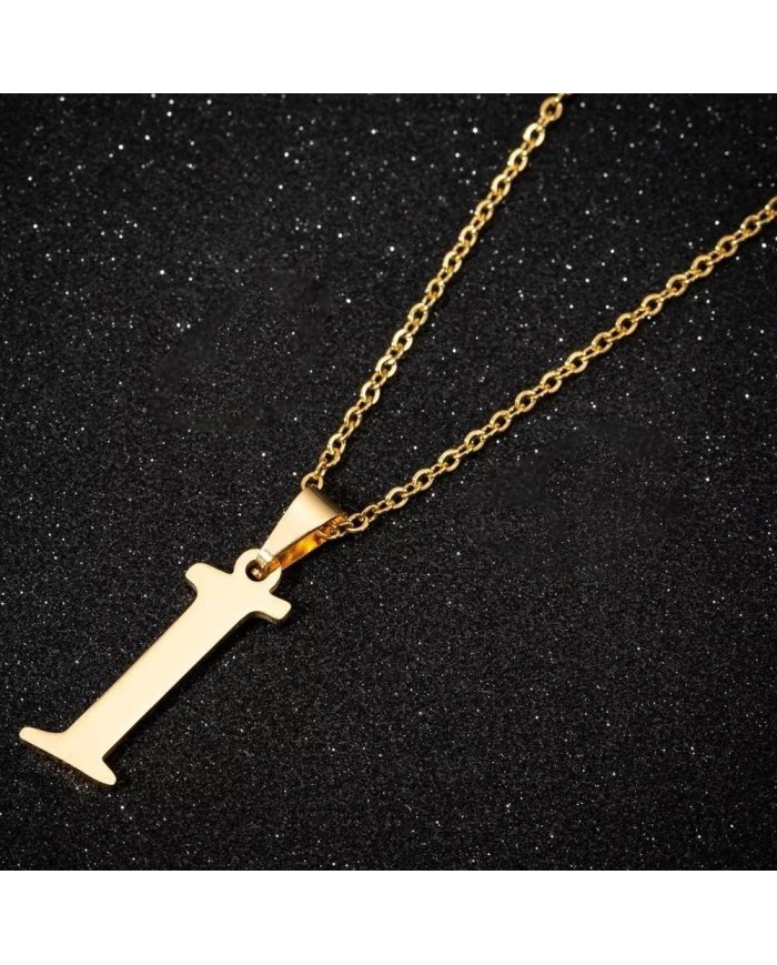 5 ADET - MİNİ HARFLER - METAL KAPLAMA KULPLU GOLD - I