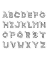 Taşlı Harfler - Üstten Kulplu Gümüş - I