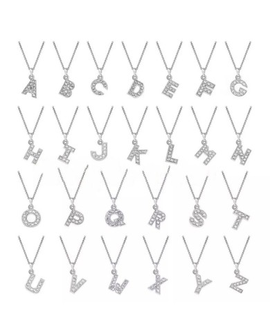 Taşlı Harfler - Üstten Kulplu Gümüş - I