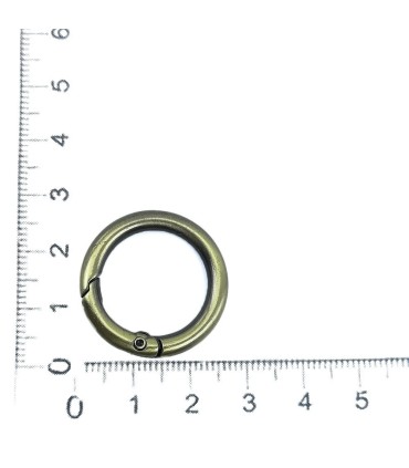 Yuvarlak Kapama Aparatı - 2cm - Antik Yeşil 1 Çift