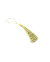 25 ADET - İTHAL PÜSKÜL - 8 CM - Simli Gold