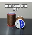 4 Katlı Suni İpek Oya İpleri - 706