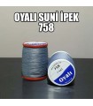 4 Katlı Suni İpek Oya İpleri - 758