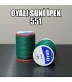 4 Katlı Suni İpek Oya İpleri - 551